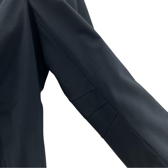 Yigal Azrouel New York Military Inspired Cropped 100% Wool Blazer USA Size 8 - Picture 4 of 13